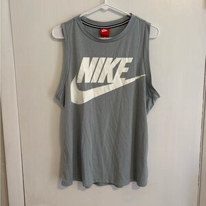 Nike Women's Blue Muscle Tee